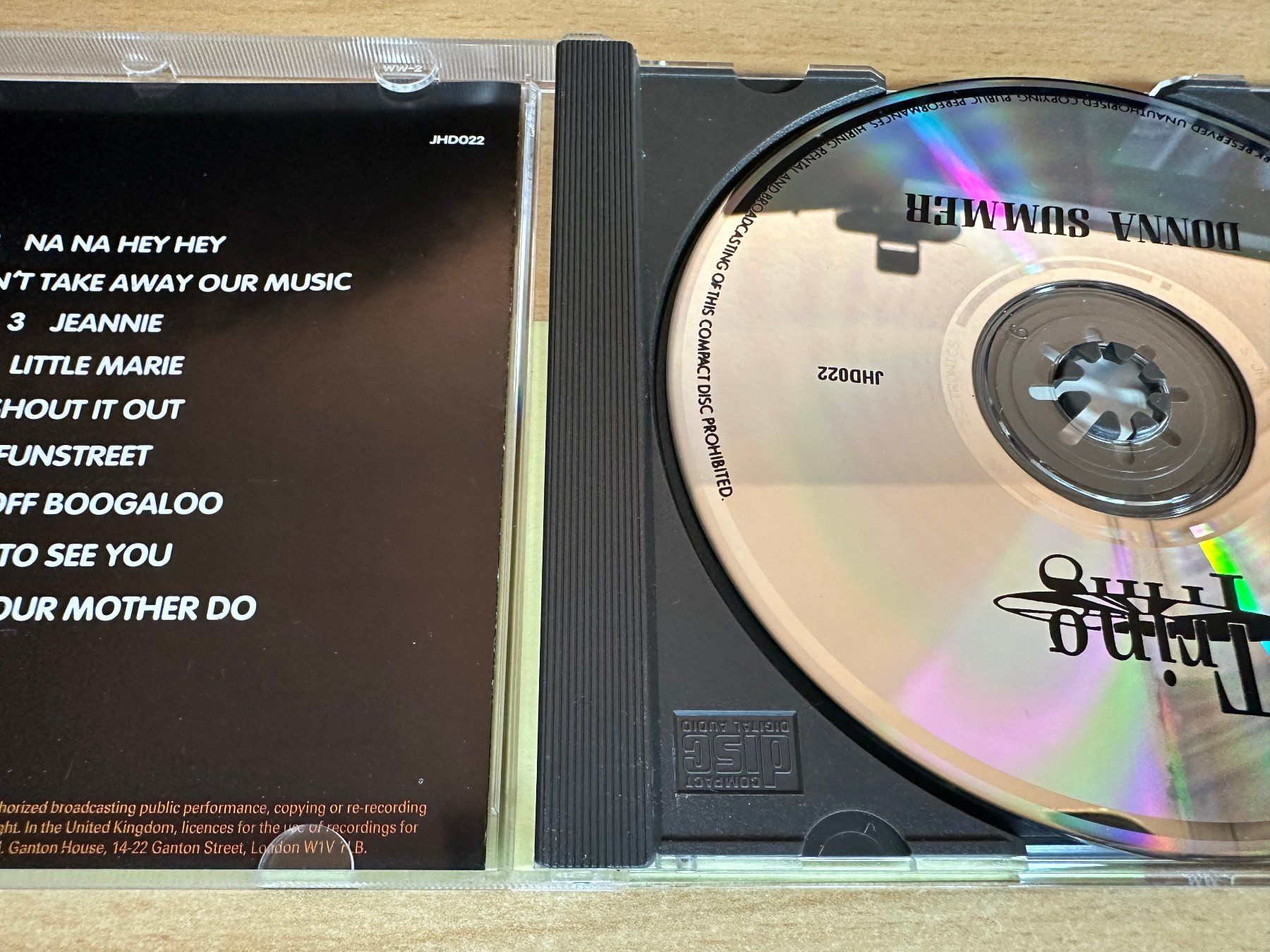 CD: Donna Summer – Shout It Out – Usato da Rikon im Tösstal venduto da Alpenmutz 2