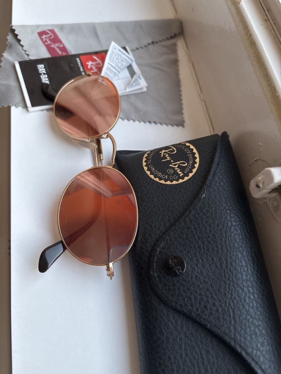 Ray-Ban Occhiali & Lenti: Ray-Ban Sonnenbrille Rosegold – Nuovo (secondo la descrizione) da Bülach venduto da emi_s5h5
