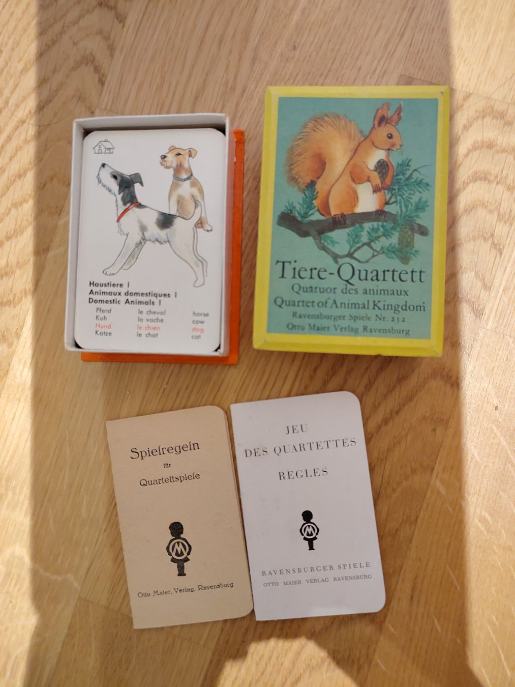 Ravensburger Spiele: Tiere-Quartett Ravensburger – Gebraucht aus Urdorf von nic_sh2n 2
