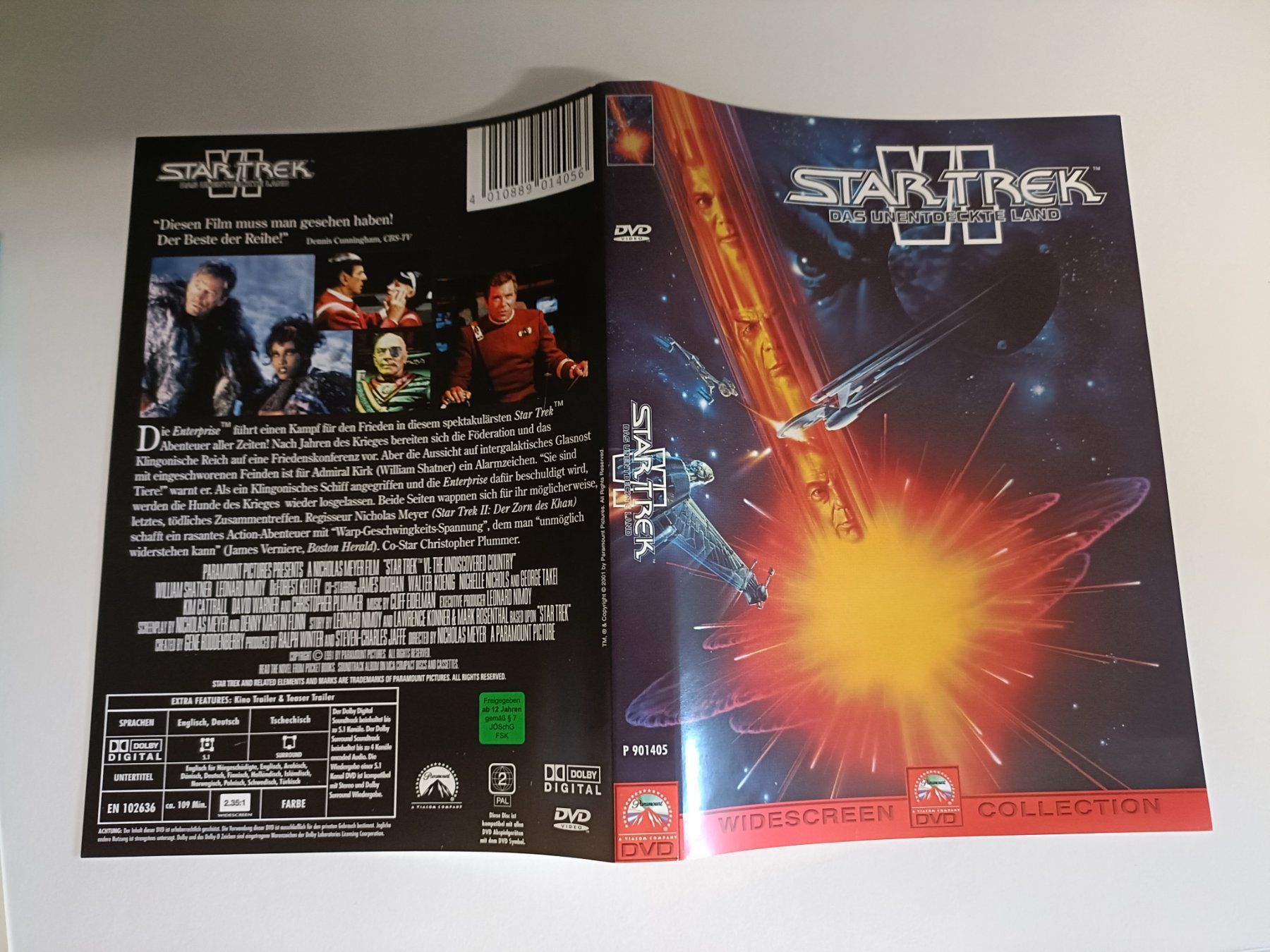 Tutti i DVDs: Star Trek VI – Usato da Köniz venduto da Movieportal007