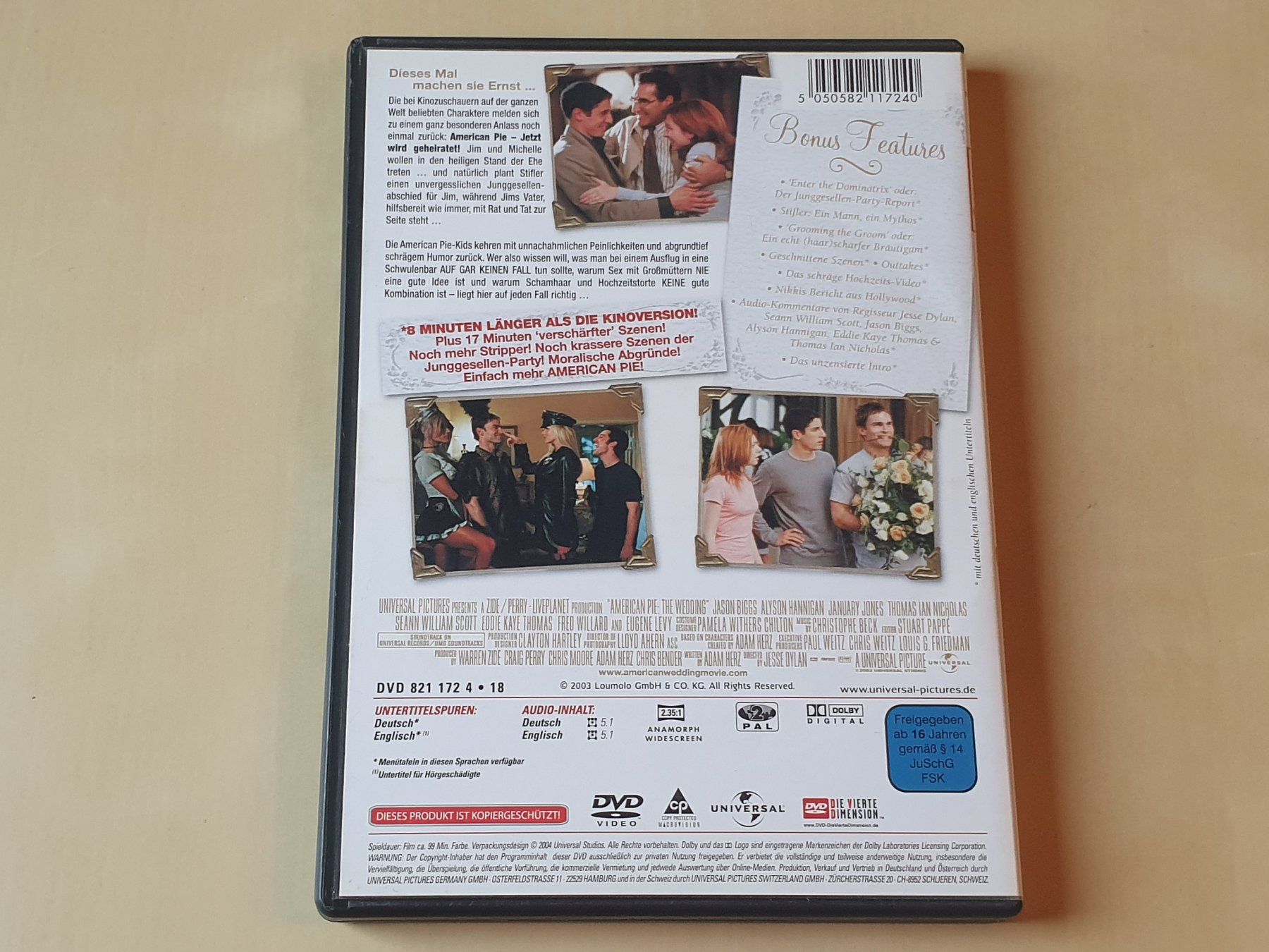 Tous les DVDs: American Pie jezt wird geheiratet – D'occasion à Stansstad par collectorsshop 1