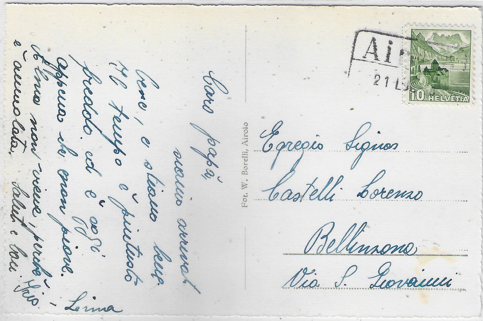 Cartes postales: Airolo - Vue generale – D'occasion à Ettingen par Kartenplanet 1