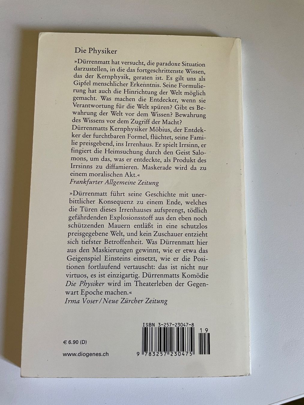 Libri: Dürrenmatt - Die Physiker – Usato da Volketswil venduto da n_r_5gdf 1