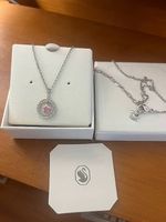  Collana Swarovski Stella Marina Rosa  Con Scatola!