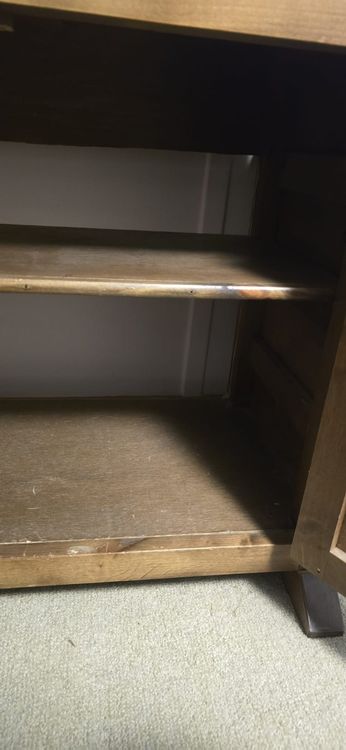 Commodes: Rustikale Holzkommode mit Schnitzereien – D'occasion à Lütisburg Station par Amarelle3 3