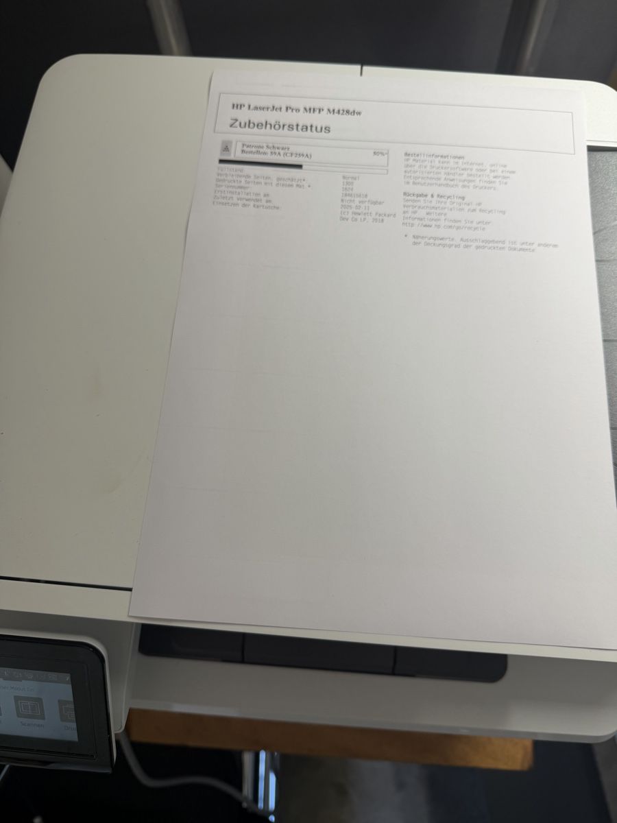 Hewlett Packard Fotokopierer: HP LaserJet Pro MFP M428 dw – Gebraucht aus Zürich von Zvijerka 3