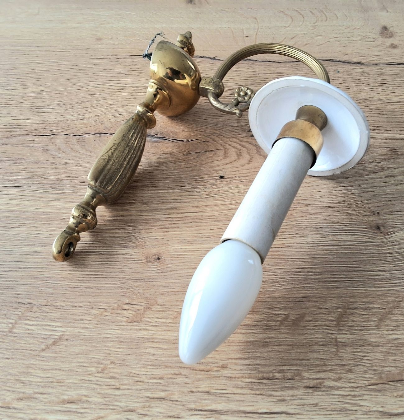 Lampen: Antike einarmige Wandlampe – Gebraucht aus Oftringen von Waltereg 3