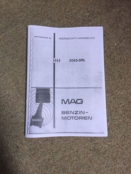 Libri: Werkstatthandbuch MAG Motor 2055 – Nuovo (secondo la descrizione) da Giswil venduto da Xloopx