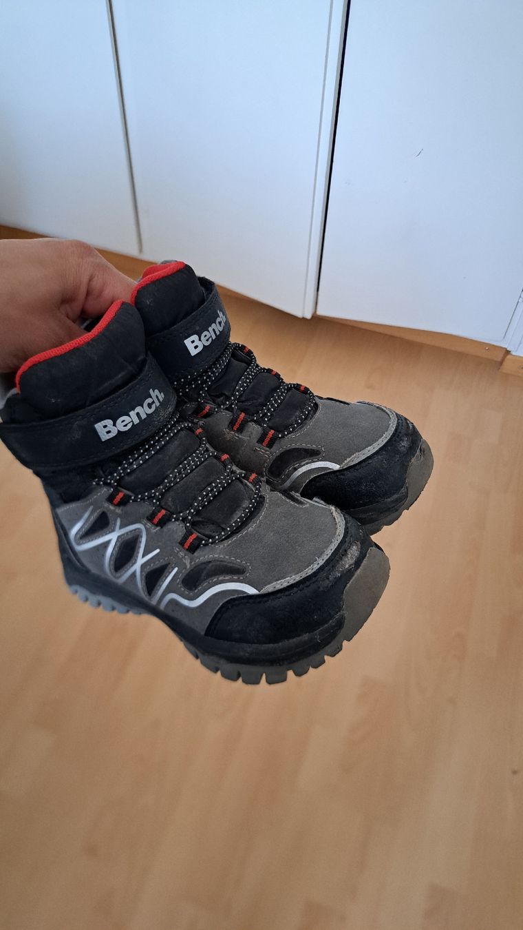 Bench Herrenschuhe: Kids Boots Bench Grey Black Red Size 29 Used – Gebraucht aus Thun von tan_2kvt