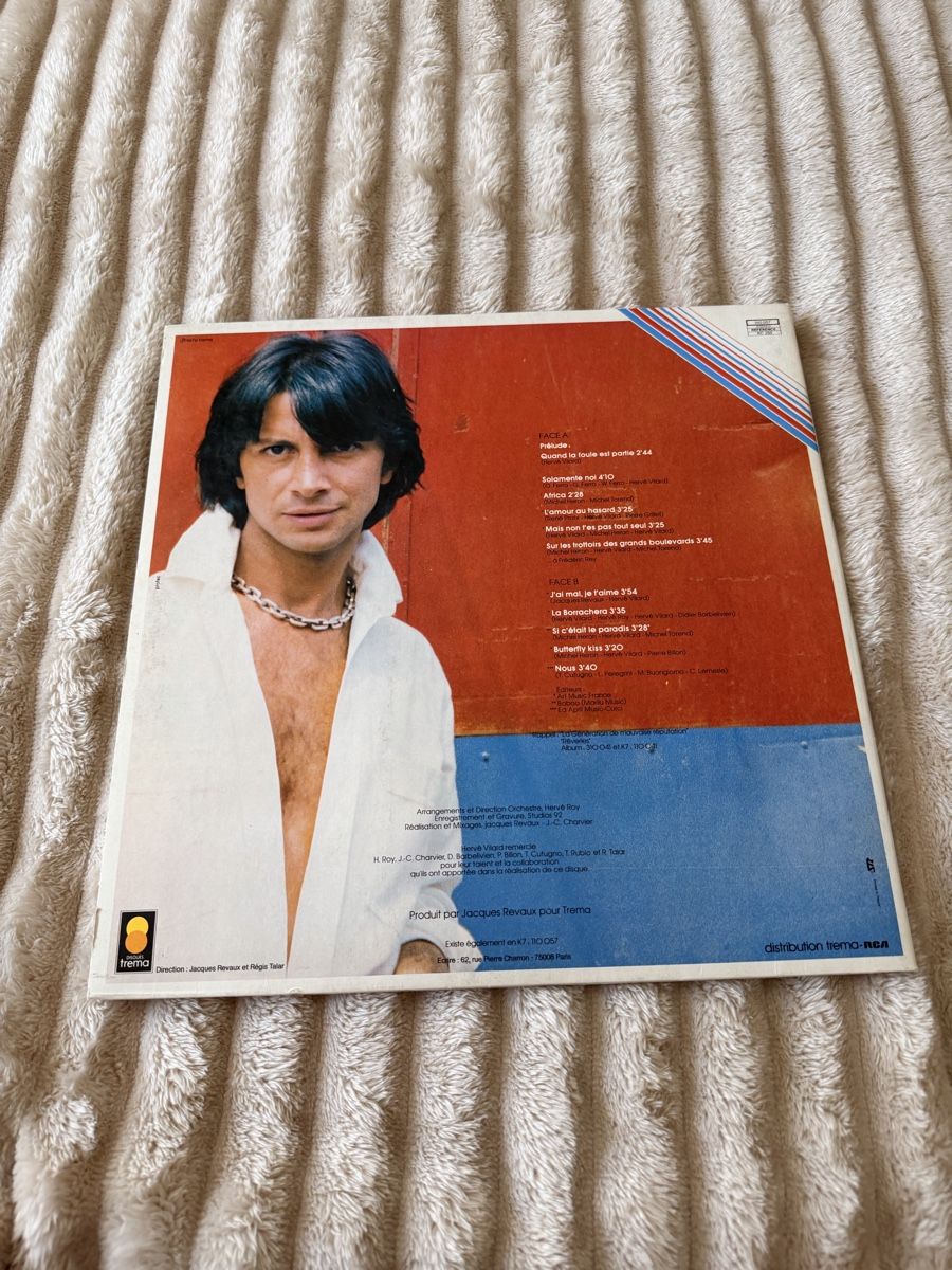 Dischi in vinile: Hervé Vilard – Nous vinyle  – Usato da Bussigny venduto da Serena2009 2