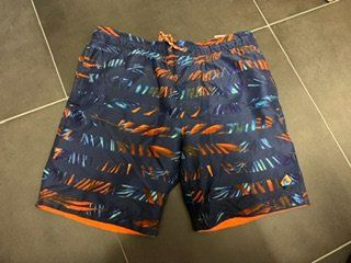 WE Badehose orange/blau 170/176