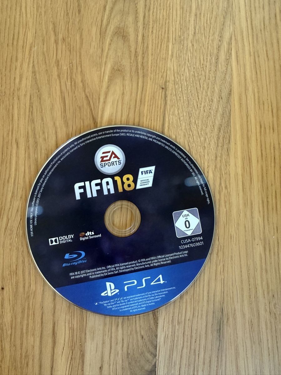 Sony Spiele: FIFA 18 PS4 Spiel – Gebraucht aus Steinach von Giusep7