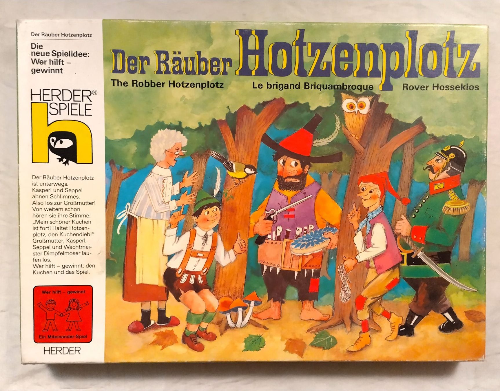 Räuber Hotzenplotz Spiel / Herder 1987 komplett ab Fr. 8.- (Gebraucht ...