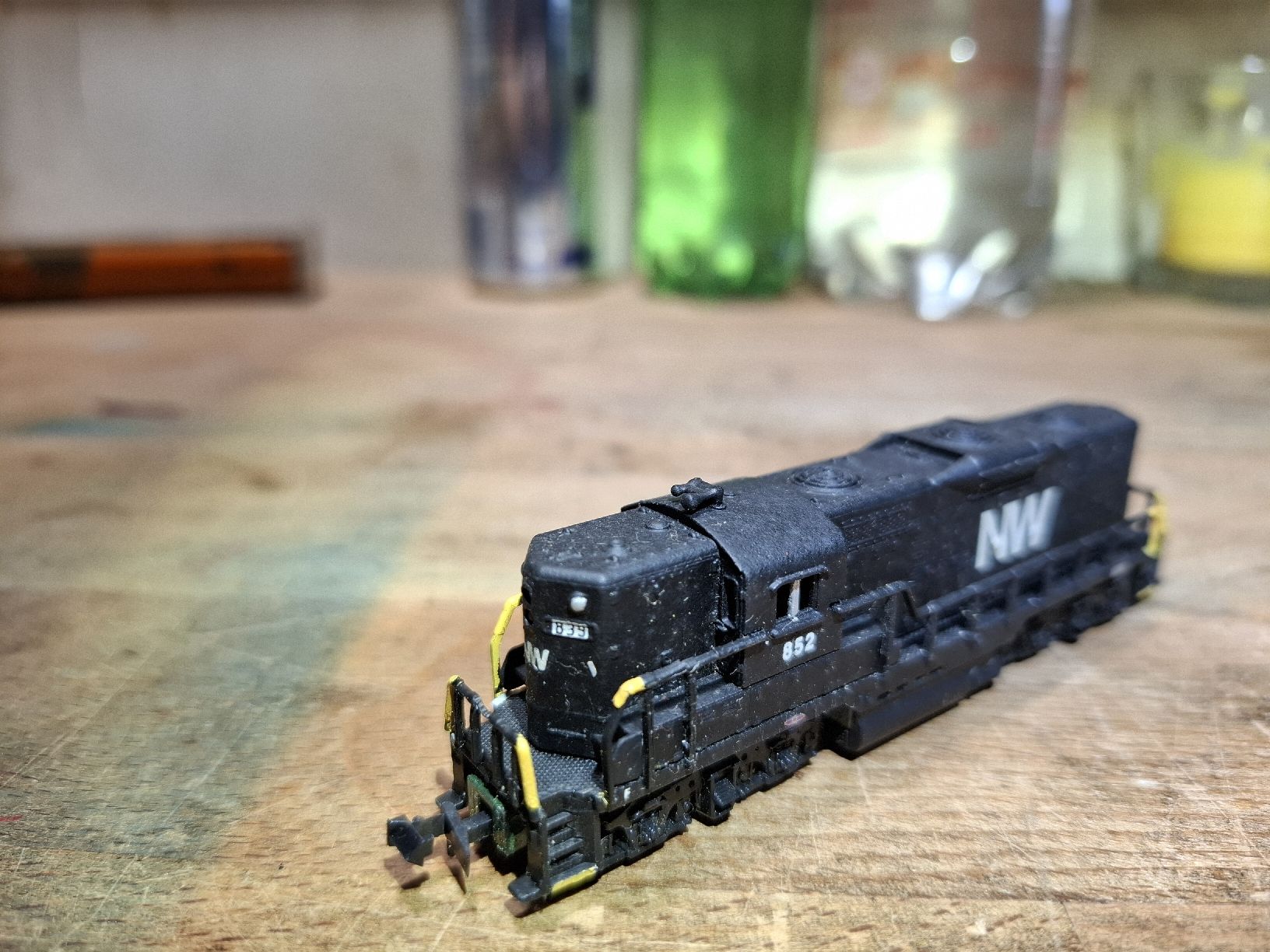 Modelleisenbahnen: Spur N Diesellok NW 852 – Gebraucht aus Flaach von maniv6