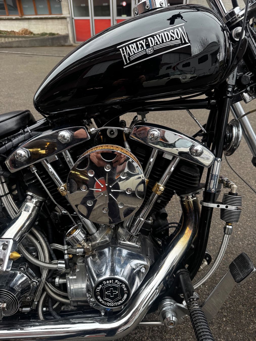 Cruisers: Harley-Davidson FXE – D'occasion à Hünenberg par Harywood 1
