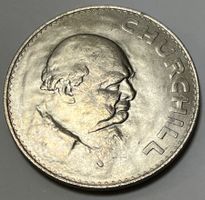 1 Crown - Elizabeth II / Churchill - 1965 ( Gedenkausgabe )