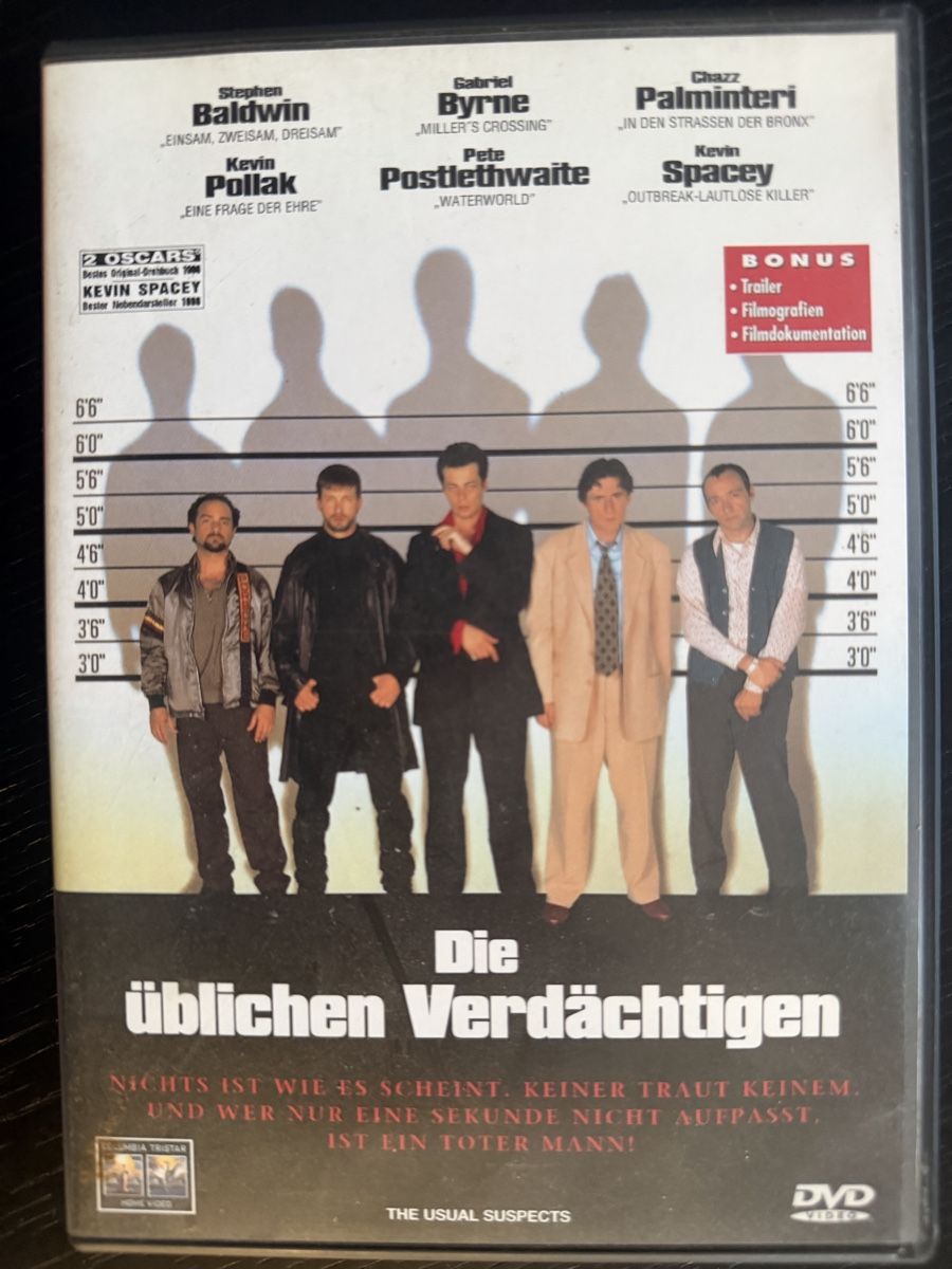 Tutti i DVDs: Die Ueblichen Verdaechtigen guter Zustand – Nuovo (secondo la descrizione) da Lausen venduto da EisAmStiel94