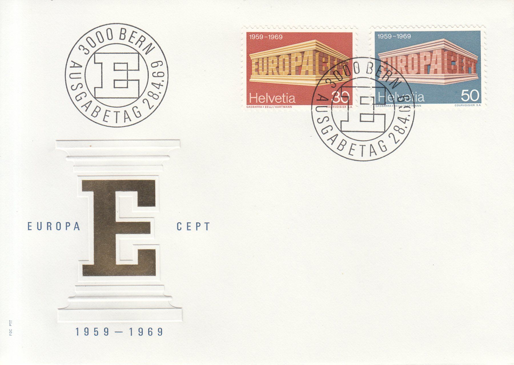 Alle Briefmarken: SBK 466 - 467 FDC – Gebraucht aus Bürglen TG von StampGraf