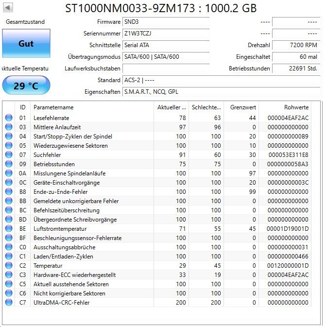 Seagate Dischi rigidi: 2× Seagate Constellation ES.3 1TB – Enterprise – Usato da Zürich venduto da Timothy 3