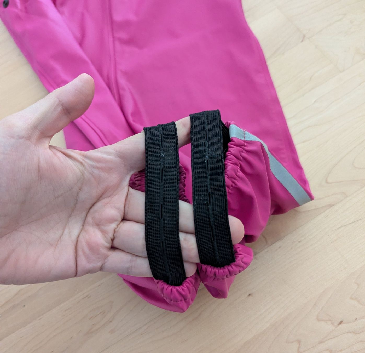 Reima Pantaloni: Reima Regenhose, Pink ,Grösse 80 – Usato da Uster venduto da petches 3
