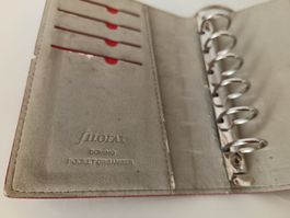Filofax Domino Pocket Organizer, Rot (defekt)