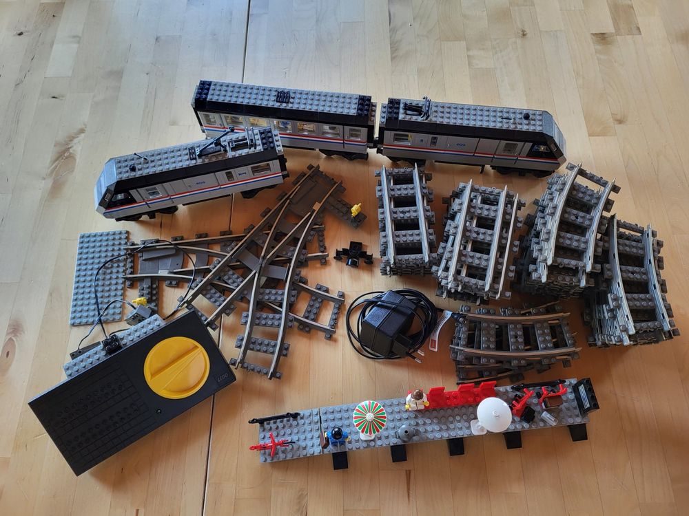 Lego train 4558 électrique année 1990