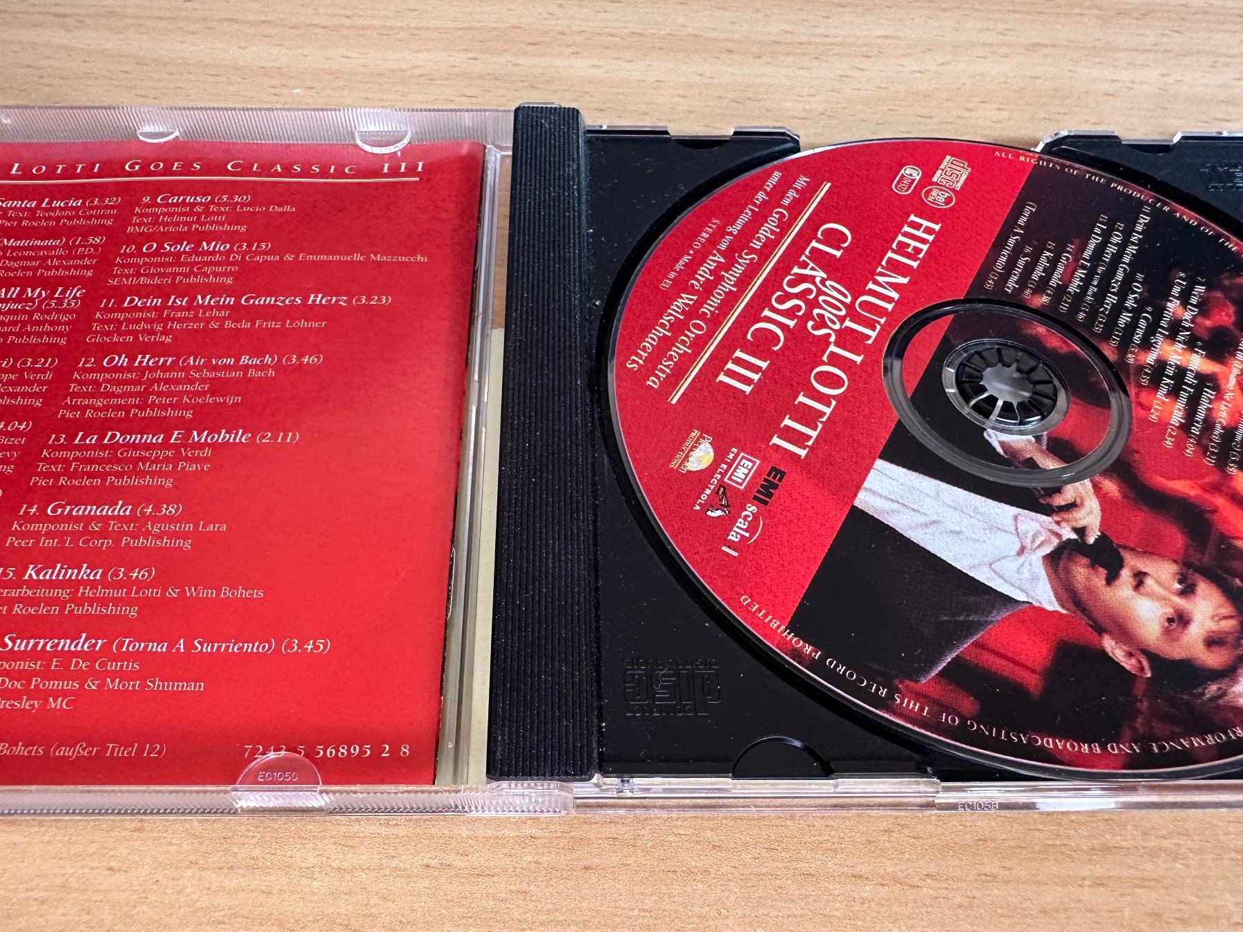 CD: Helmut Lotti Goes Classic III – Usato da Rikon im Tösstal venduto da Alpenmutz 2