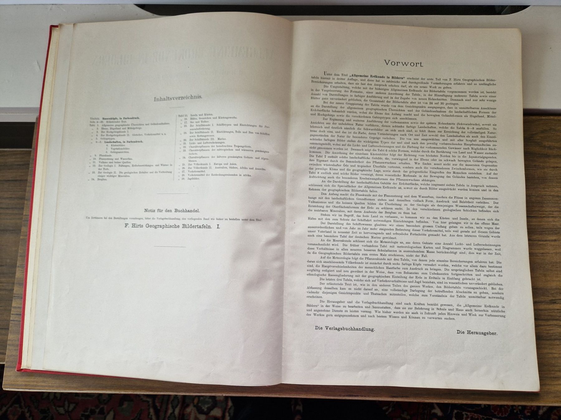 Libri: Allgemeine Erdkunde in Bildern 1890 – Usato da Mörschwil venduto da antiksalon21 3