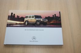 Mercedes-Benz G-Klasse Hardcover Prospekt 8/2001