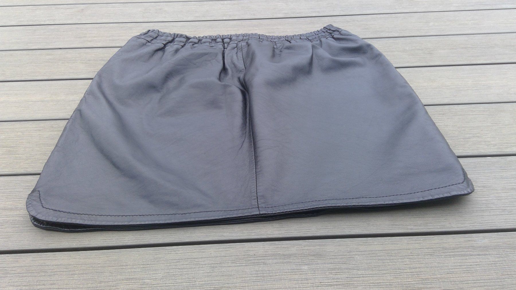 Röcke: Jupe en cuir Soft Grey La Redoute, taille 38 – Gebraucht aus Agiez von chouchanelle 2