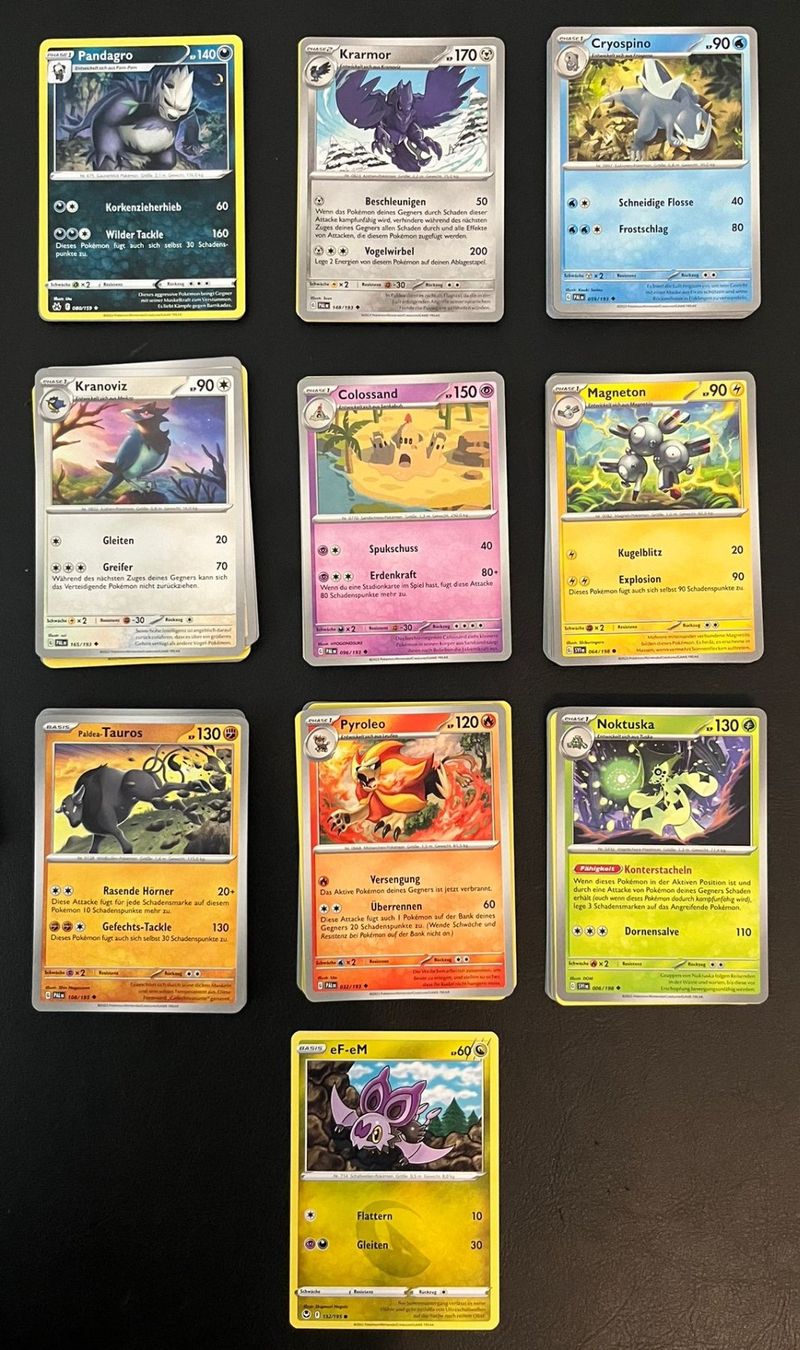 Pokémon Sammelbilder & Trading cards: Diverse Pokémon Karten (03) – Gebraucht aus Villmergen von Showoff17 1