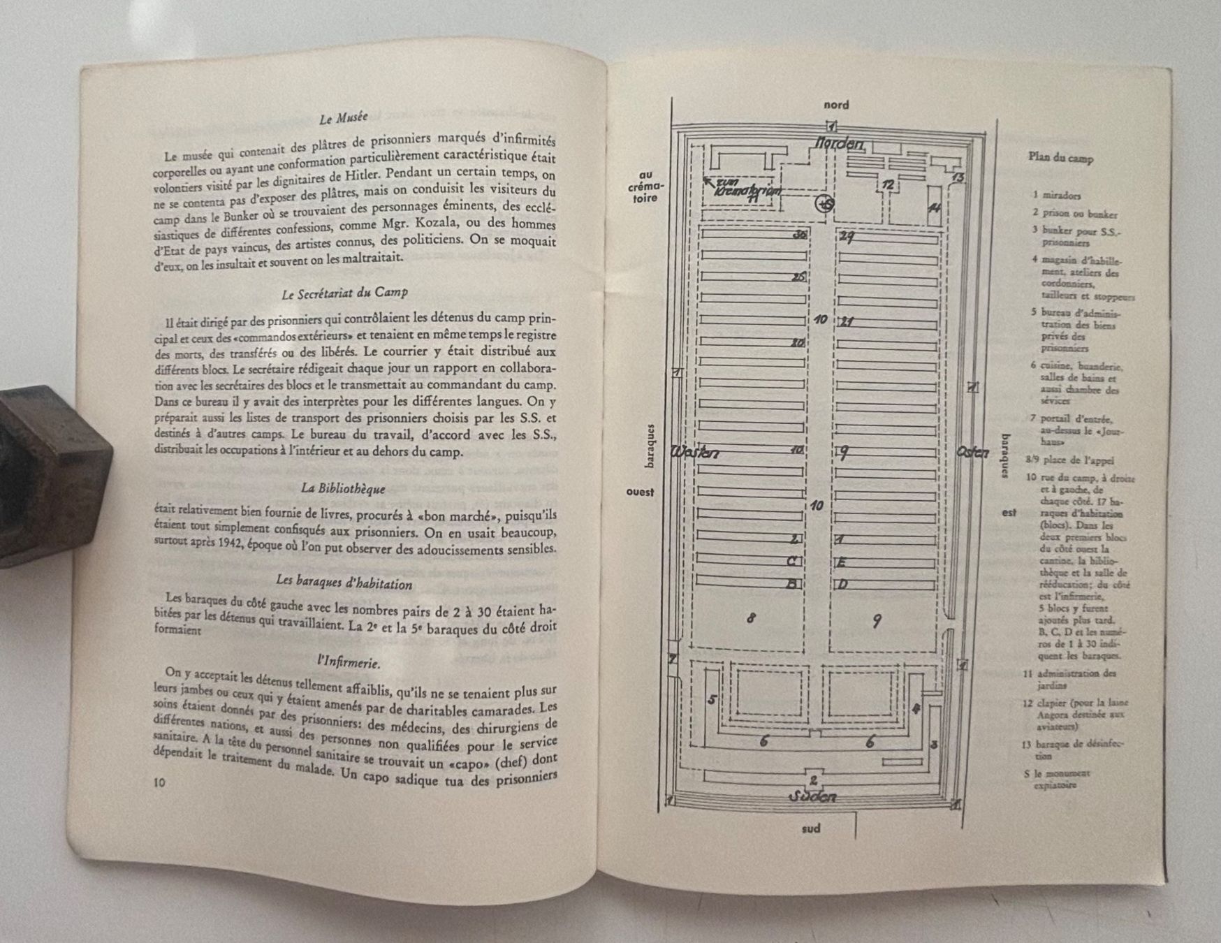 Documenti: Brochure "Comment était-ce à Dachau" 4e édition – Usato da Neuchâtel venduto da gefdeneuch 4
