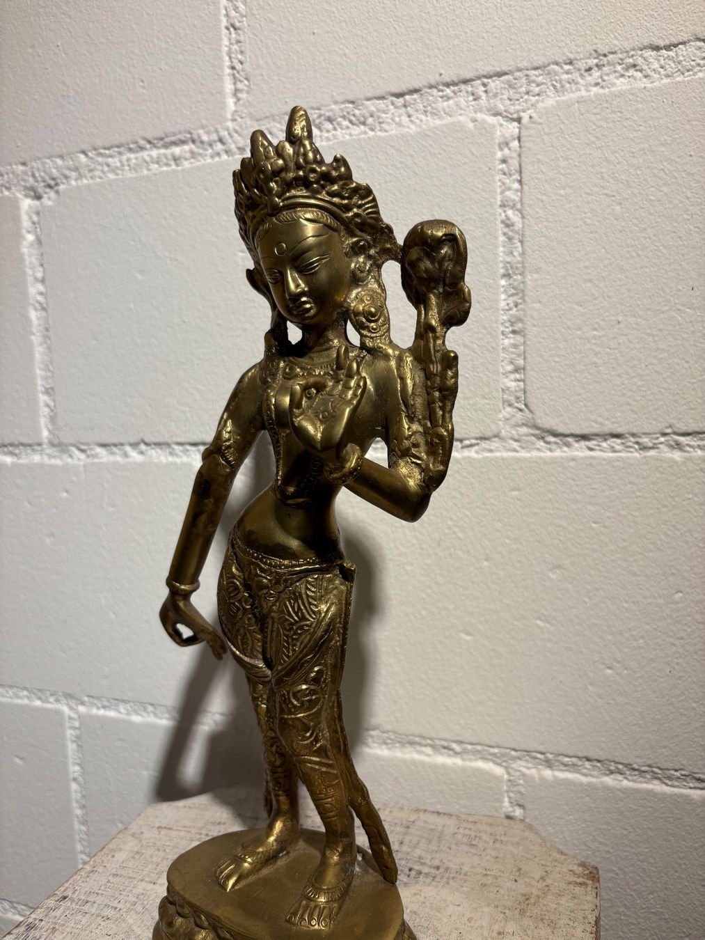 Sculture & Statue: Dewi Tara Messing 29 cm – Usato da Lenggenwil venduto da Unique_ 6