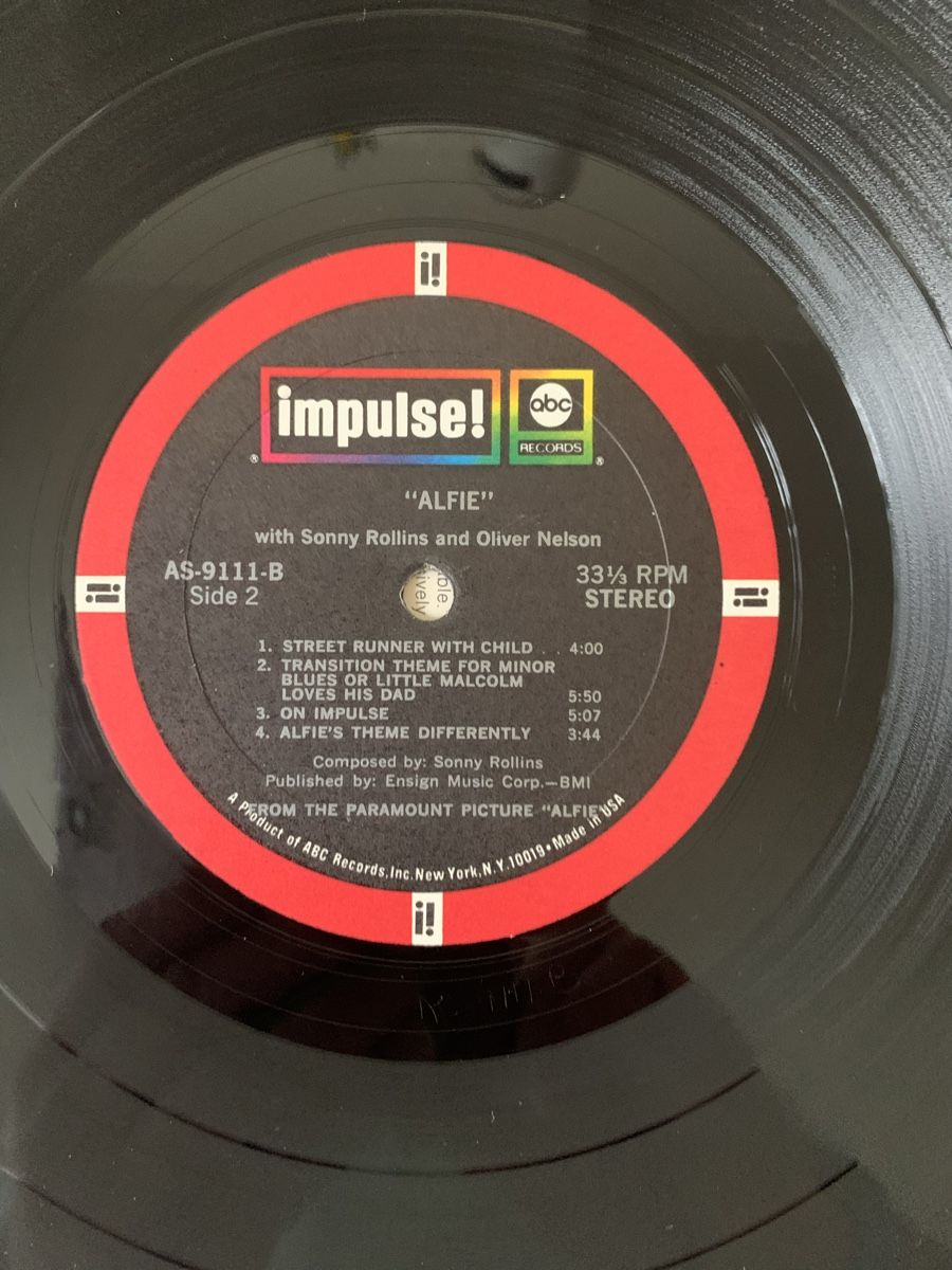 Schallplatten: Sonny Rollins /Alfie – Gebraucht aus lausanne von Ccheche 4