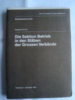 Schweizer Armee Reglement 58.15 d Sektion Betrieb