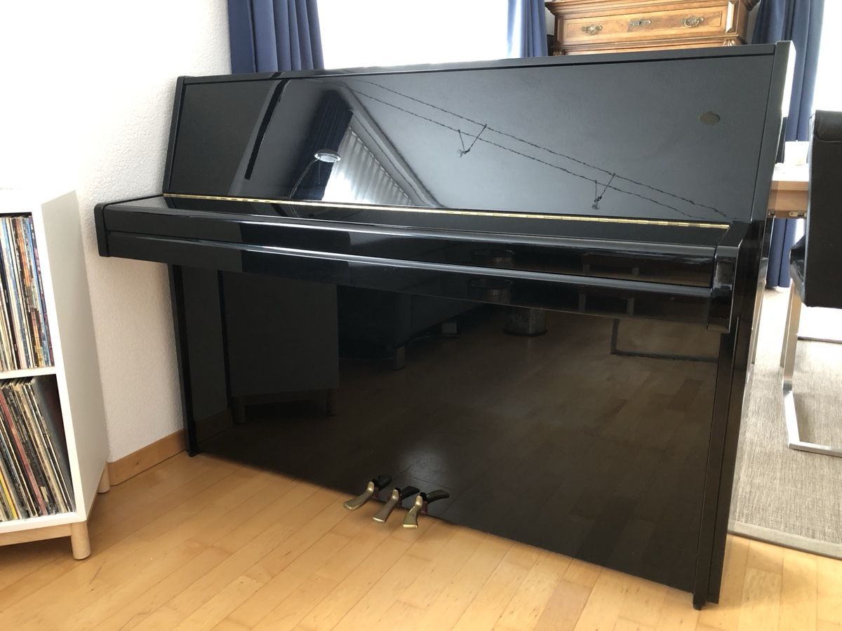 Yamaha Musikinstrumente: Klavier Yamaha M108 schwarz – Gebraucht aus Feuerthalen von marcocoiro 3