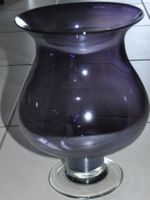 Bowle aus Glas / Vase