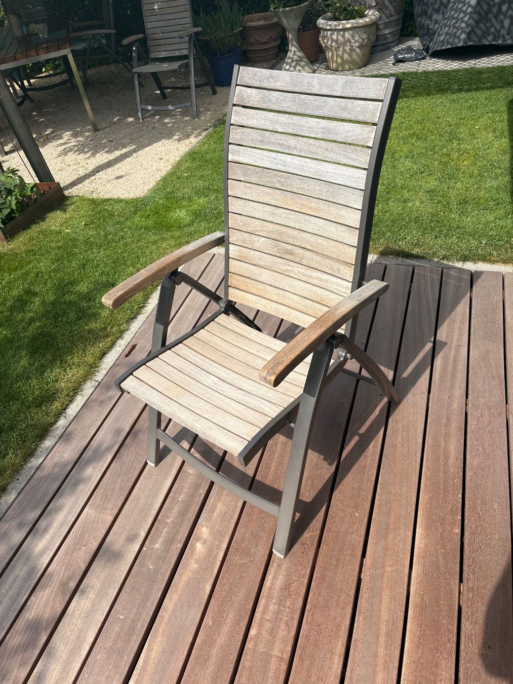 Sedie: Gartenstühle, 6 Stk. klappbar – Usato da Buchs ZH venduto da Doesis