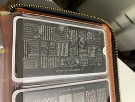 Moyou London Nail Stamping Plates, diverse & neuwertig