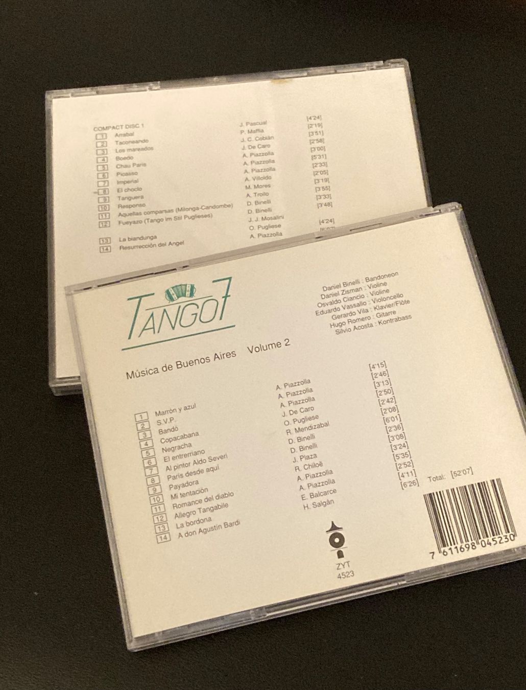 CDs: Tango 7 - Música De Buenos Aires Vol.1&2, 2CD – Gebraucht aus Bern von Ntsamina 1