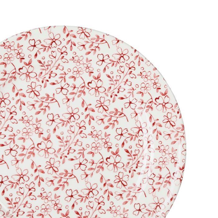 Piatti: Dessertteller-kleinen roten Blumen – Nuovo e nell'imballaggio originale da Arbon venduto da MaritK 1
