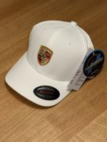 Porsche Kappe Weiss Flexfit OSFA neu mit Etikett