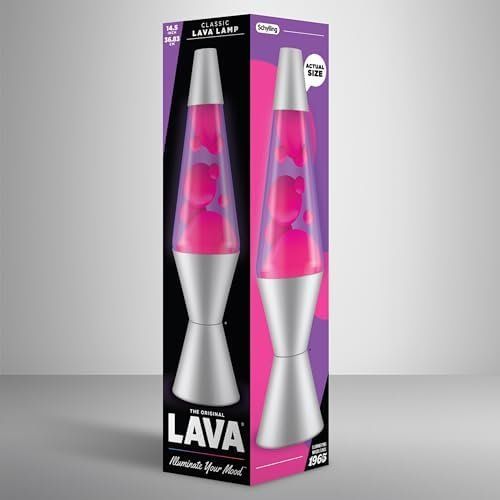 Lampen: Lavalampe Rosa Lila – Neu und originalverpackt aus Hundwil von pak_7zvn 6