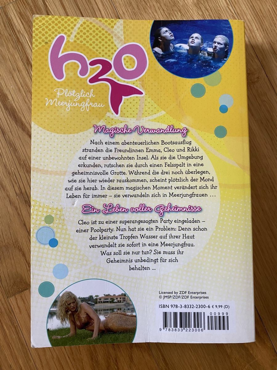Libri: H2O - Ploetzlich Meerjungfrau, Band 1 – Usato da Arlesheim venduto da Swiss_family 1