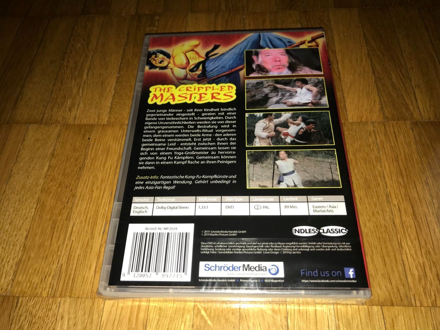 Alle DVDs: The Crippled Masters - UNCUT – Neu und originalverpackt aus Basel von havsok 1