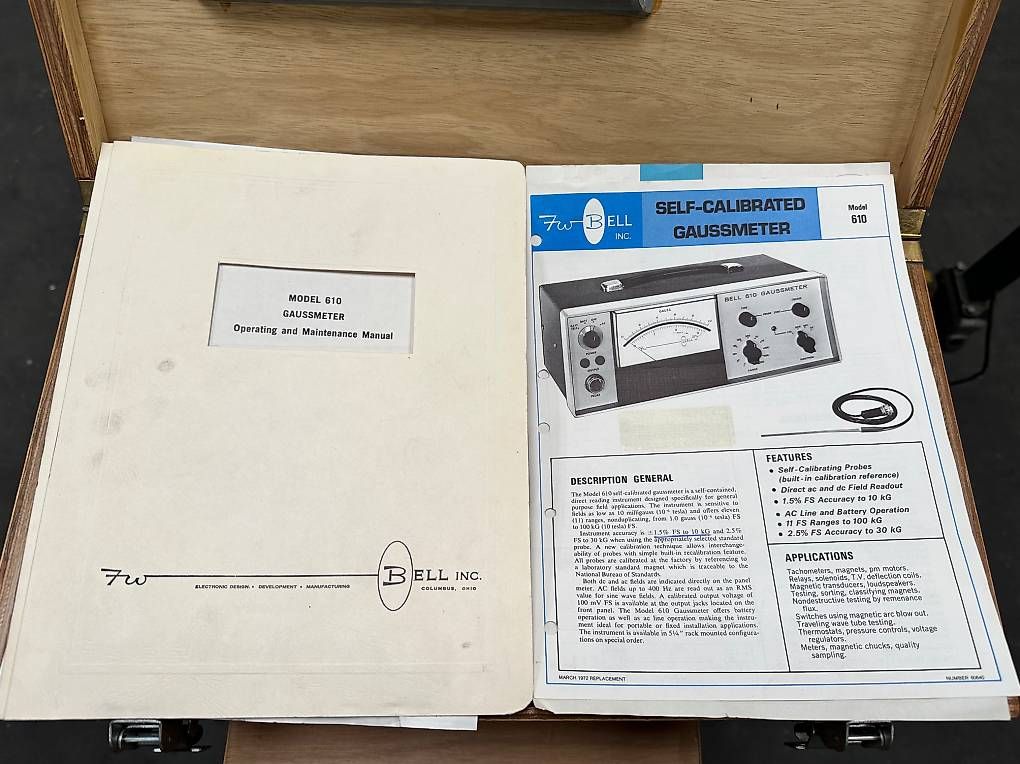 Messen: Bell 610 Gaussmeter – Gebraucht aus Nebikon von schnischna80 1