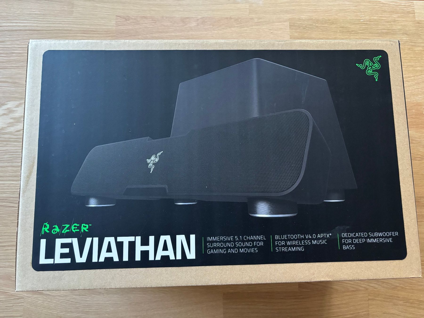 Razer Lautsprecher: Razer Leviathan Soundbar mit Subwoofer – Gebraucht aus Winterthur von topaz02 3