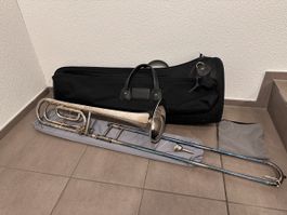 Tenor Posaune Yamaha YSL-646 silver Quart-Ventil Lohri Luzer