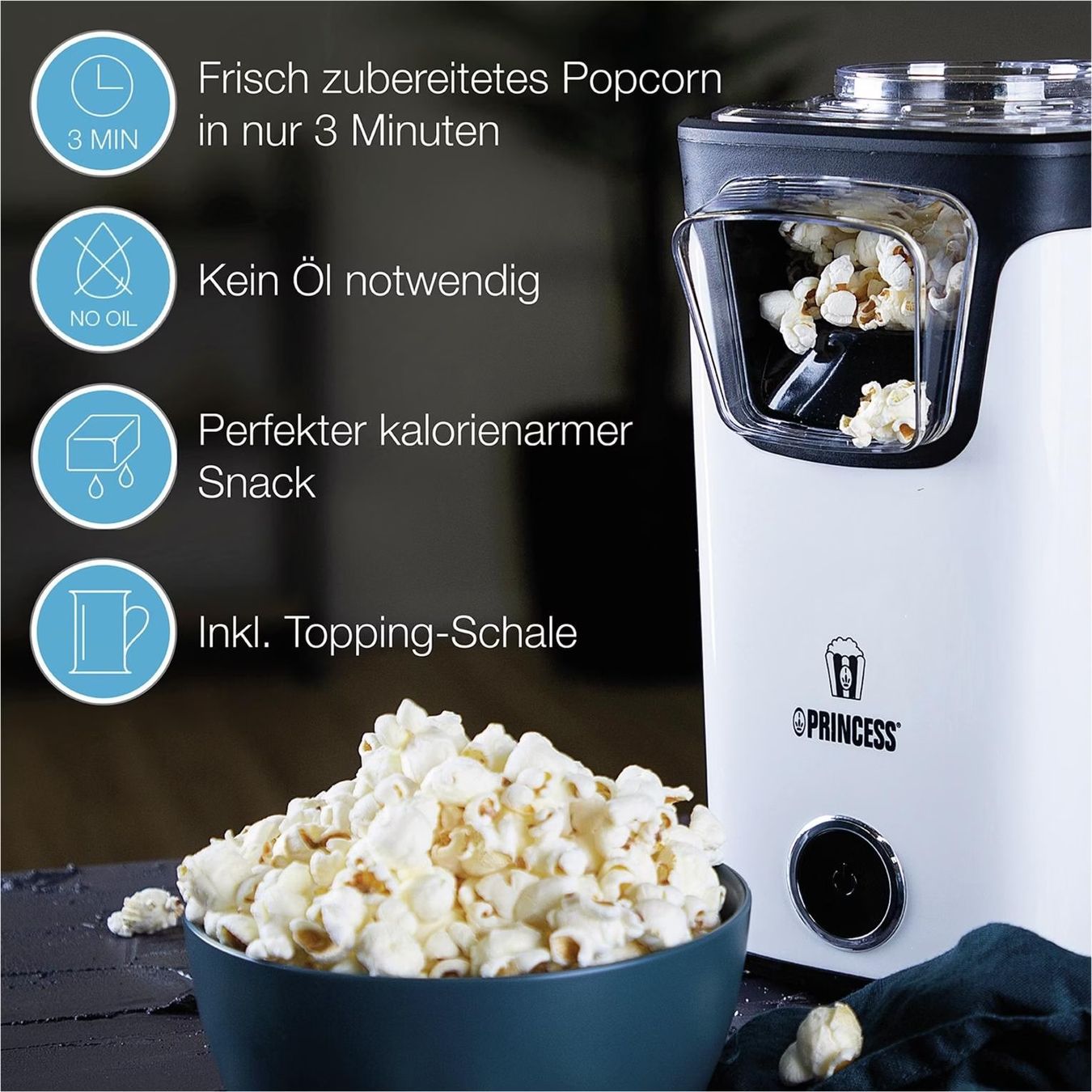Appareils de cuisine: Princess Popcornmaschine – Neuf (Voir description) à Pfaffhausen par calmwithin 4