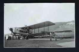 AK Luftpost Zürich Flugplatz Imperial Airways